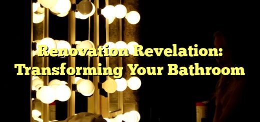Renovation Revelation: Transforming Your Bathroom 